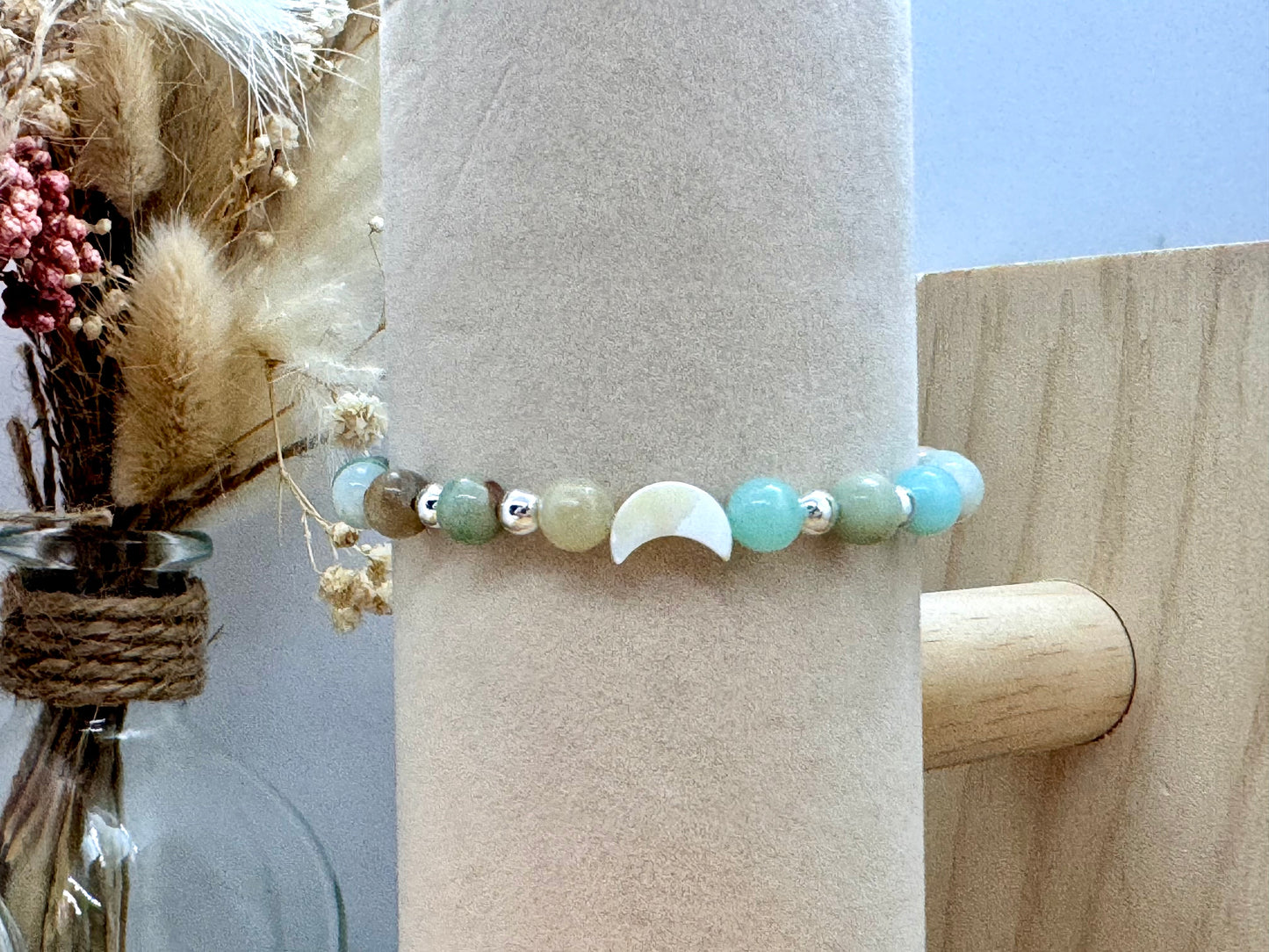 đ Trio de bracelets dâĂ©tĂ© â pierres naturelles & breloques marines