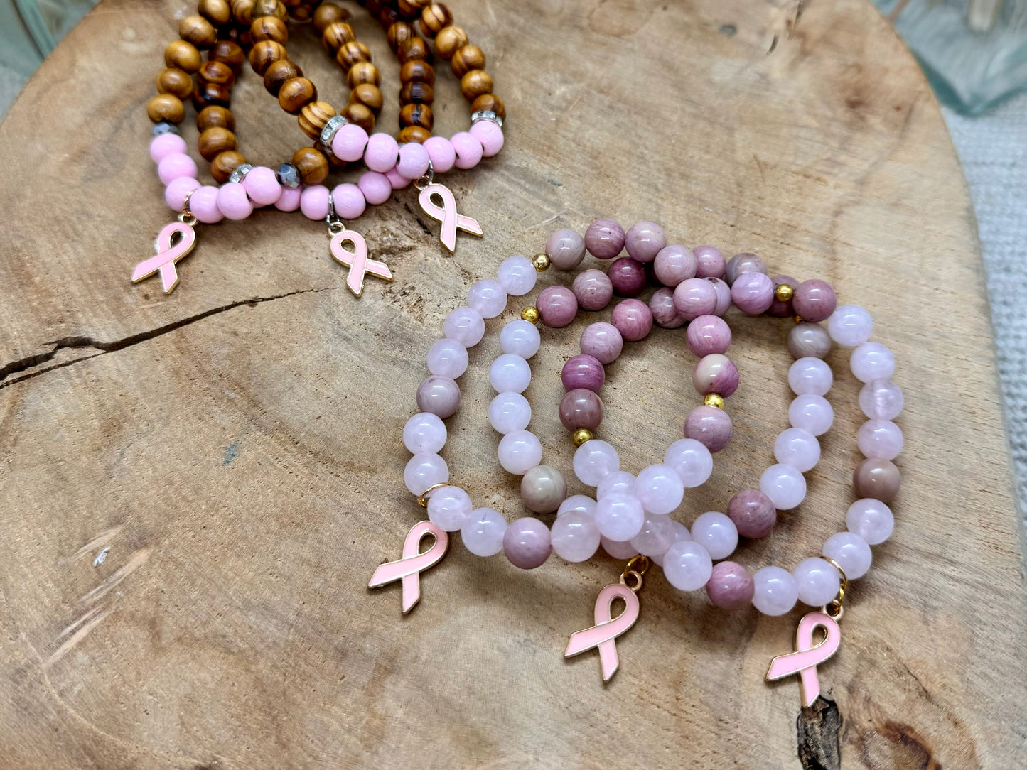 Bijoux Thème Octobre Rose