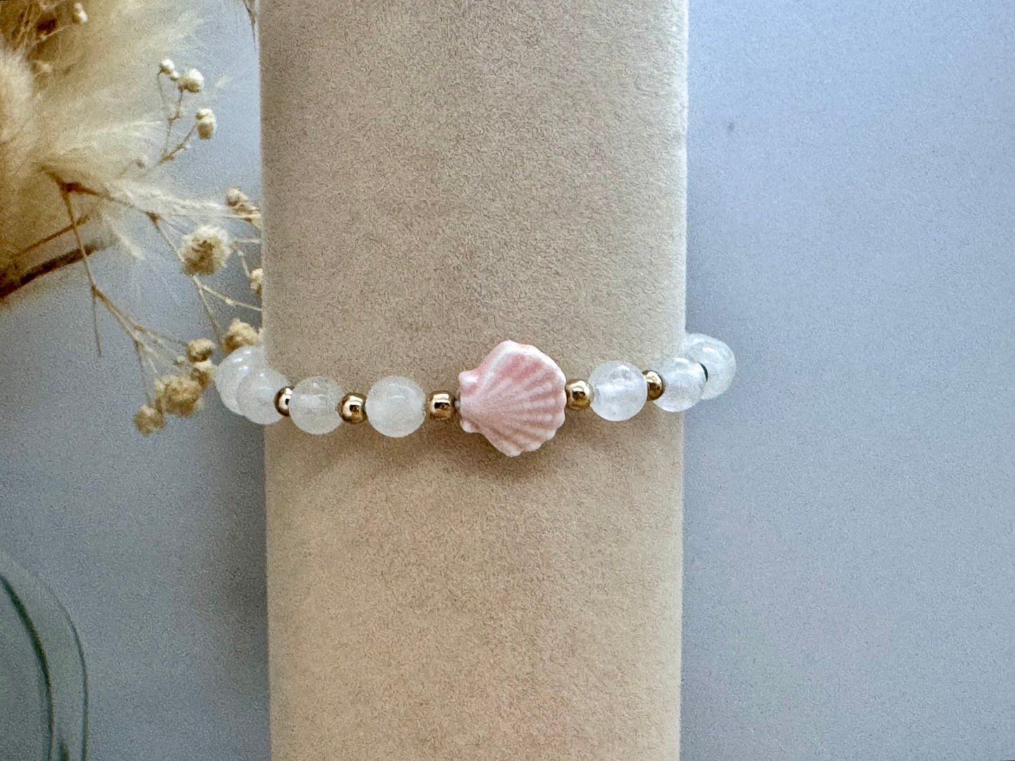 đ Trio de bracelets dâĂ©tĂ© â pierres naturelles & breloques marines