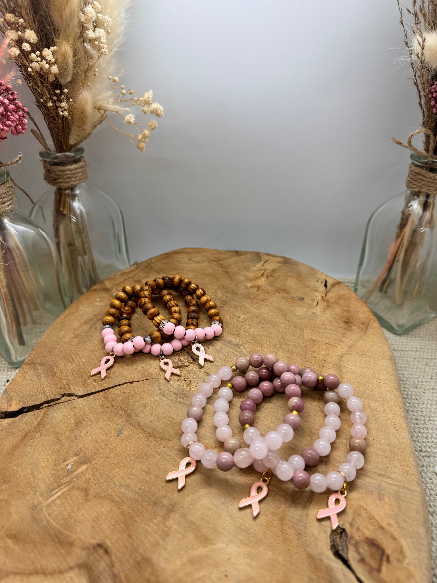 Bijoux Thème Octobre Rose