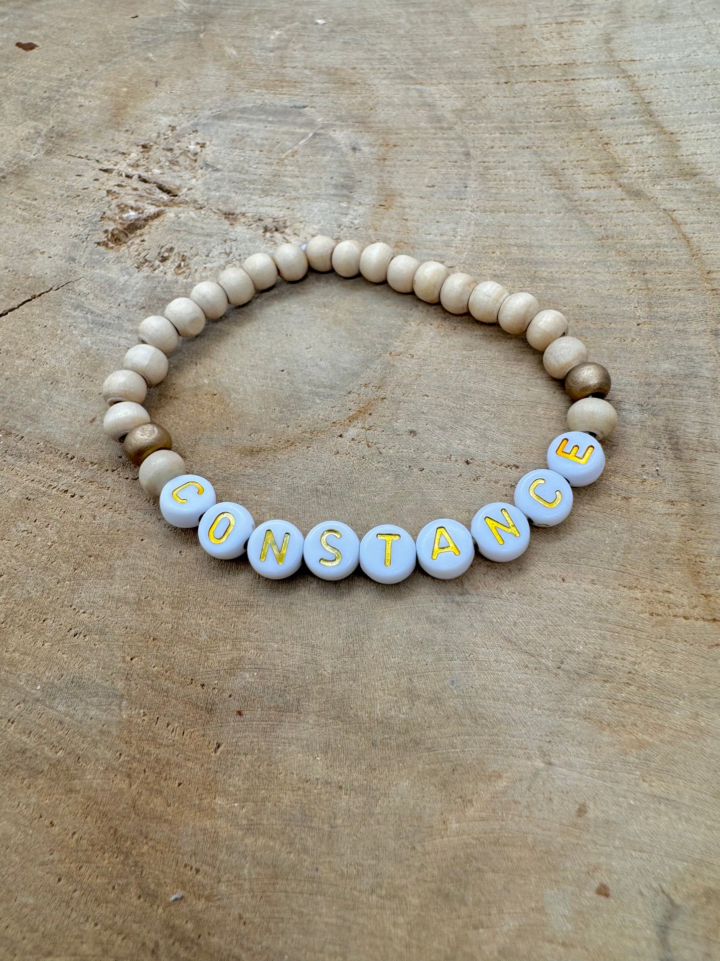 Bracelets avec prénom lettres