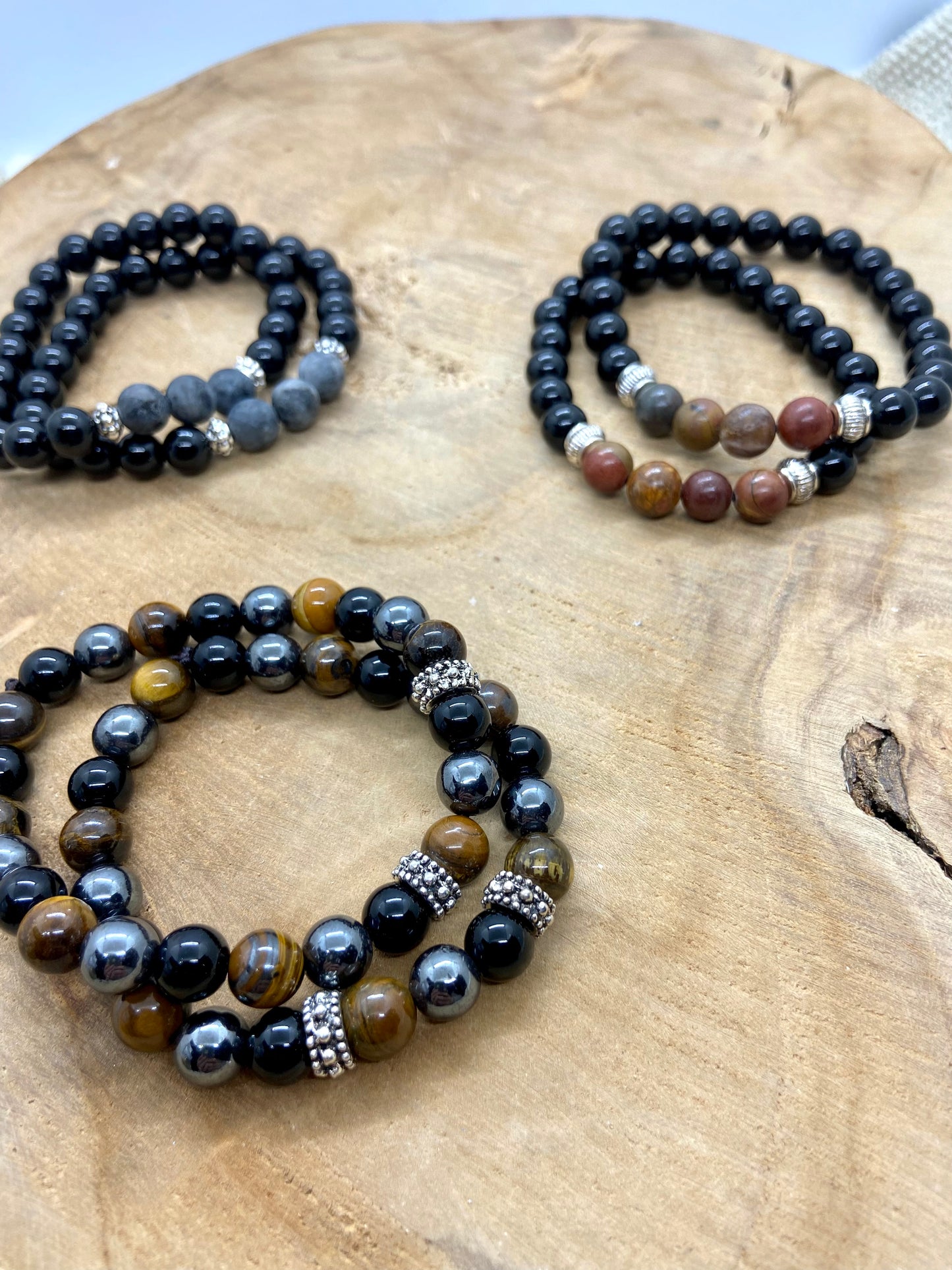 Bracelets mixtes en Pierre Naturelle
