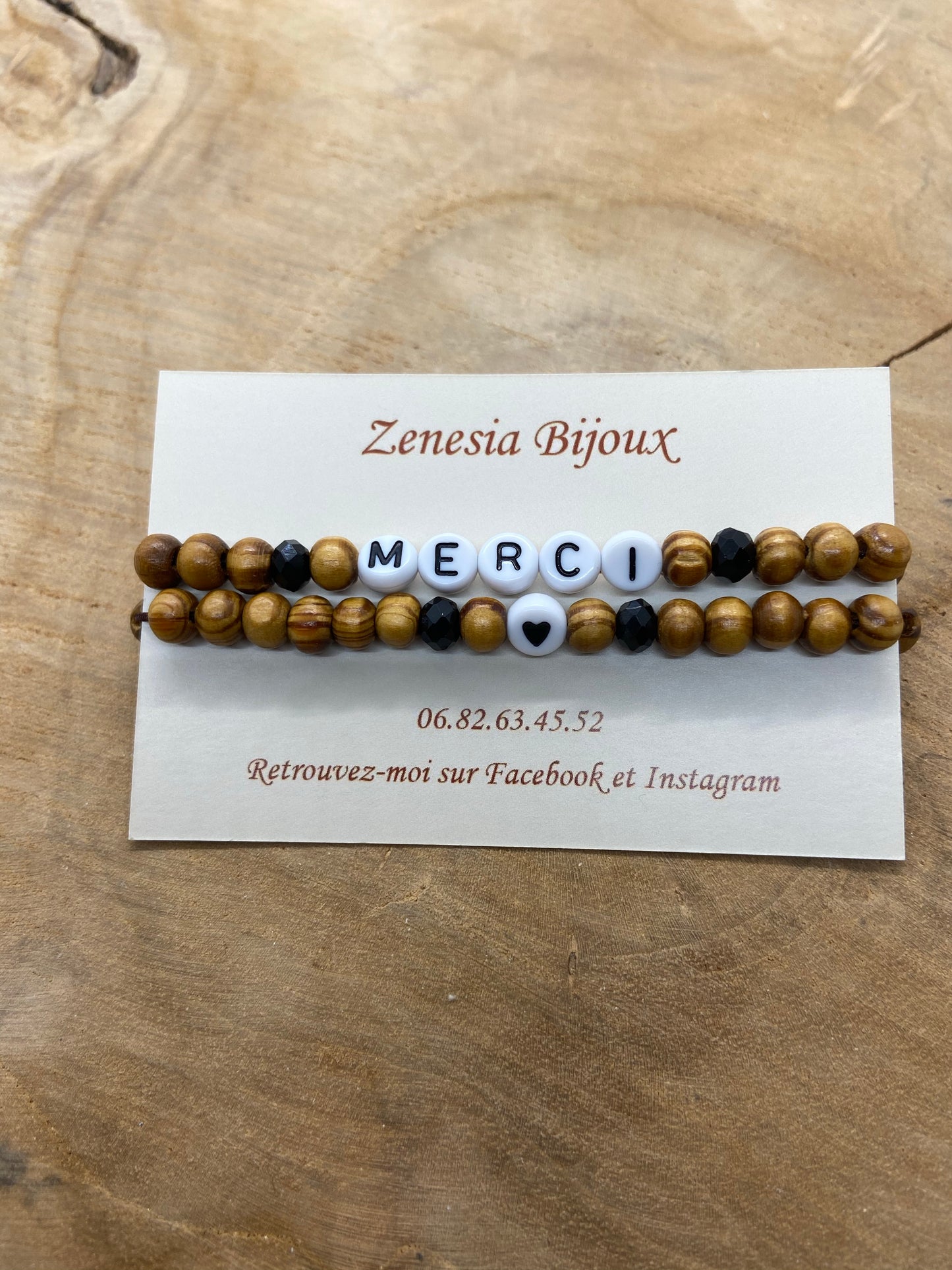 Bracelet remerciements maîtresse nounou cadeau de fin d’année scolaire