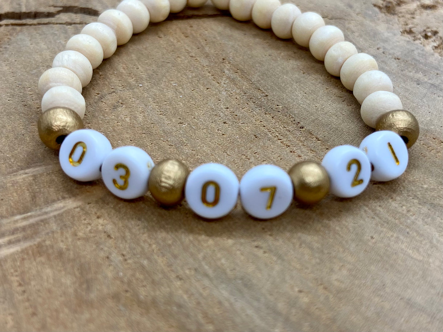 Bracelets Personnalisé Date (mariage, naissance)