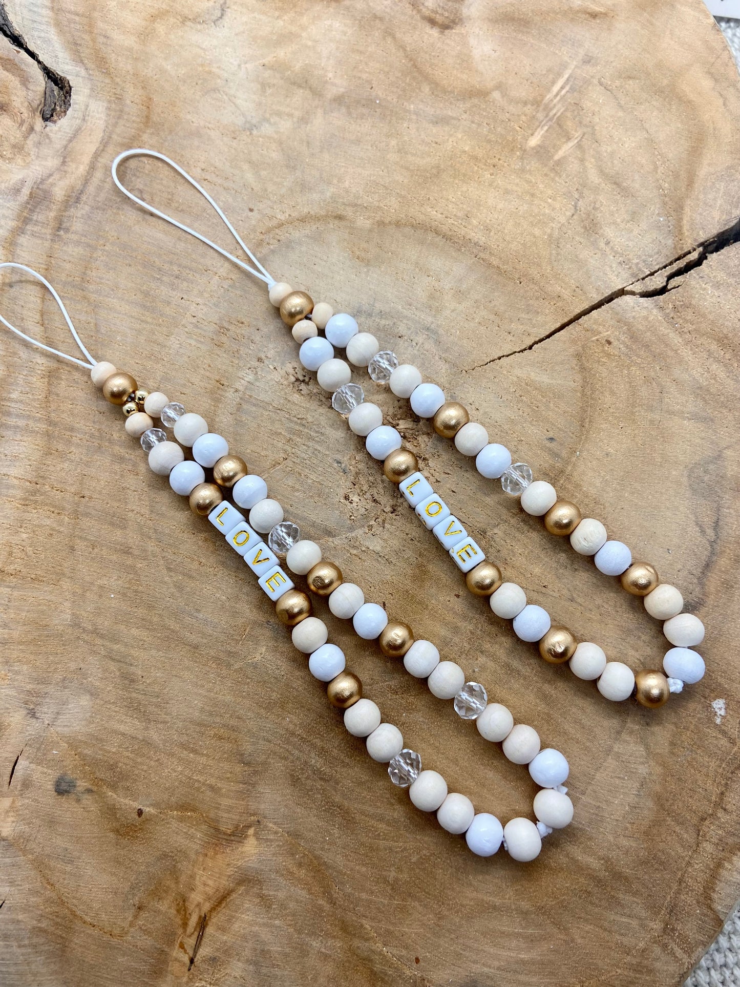 Bijou de téléphone message LOVE