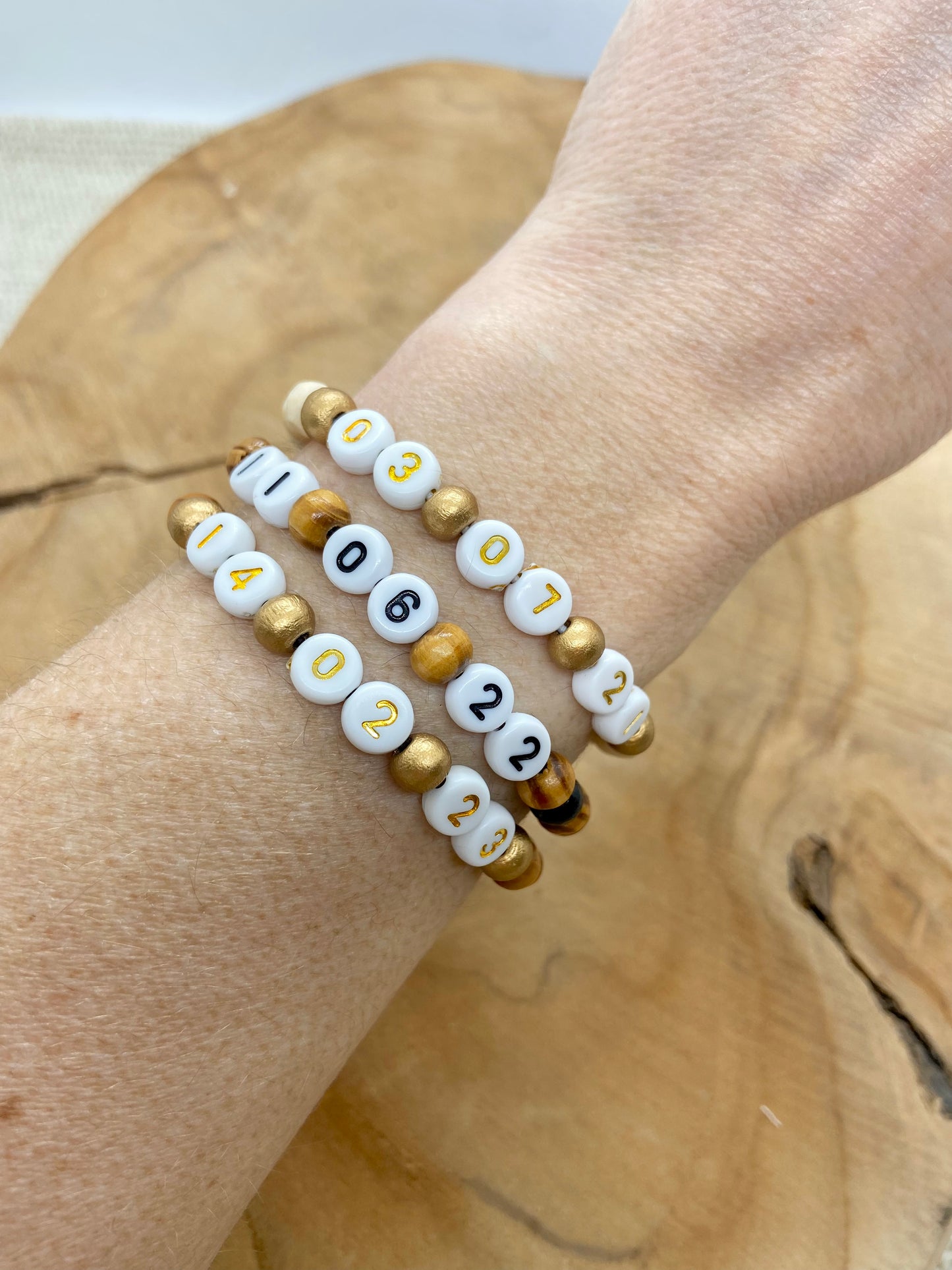 Bracelets Personnalisé Date (mariage, naissance)