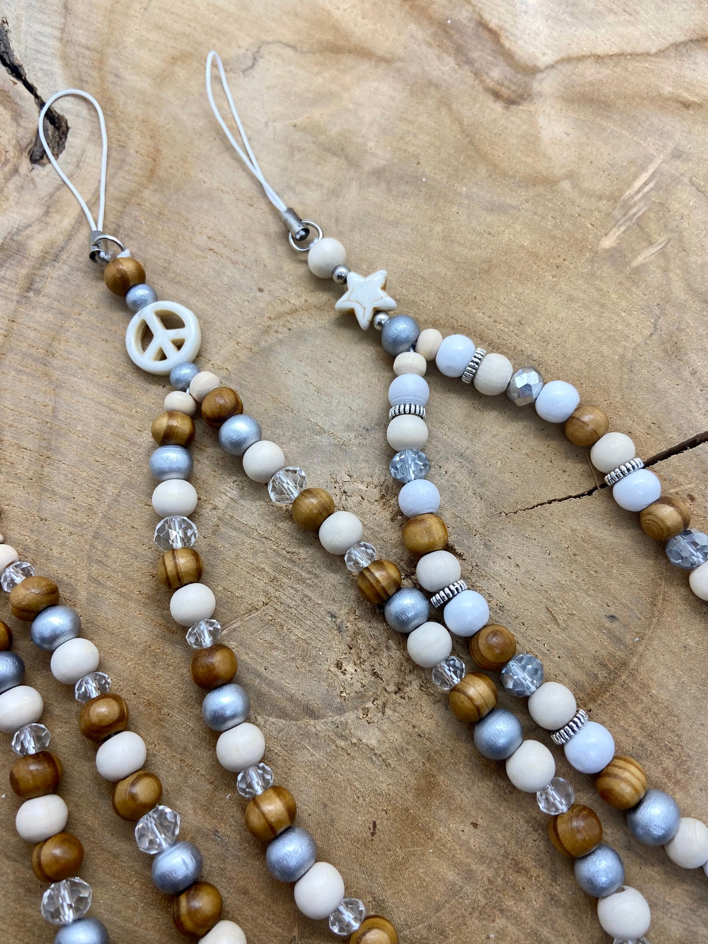 Bijou de téléphone portable Peace ou Étoile