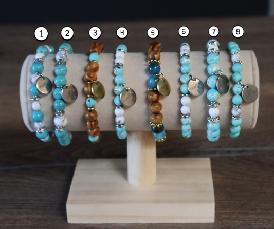 Bracelet en pierre naturelle – Collection Aix Riviera

Création officielle Aix Riviera • 8 modèles au choix • 19 €